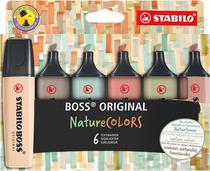 Marcador Stabilo Boss 70/6 6 Cores