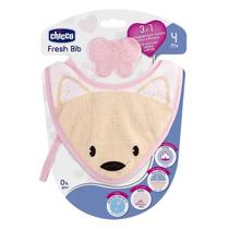 Chicco Nursery Mordedor Fresh 3EN1 Rosa Detalles En El Producto 4M+ Rosa