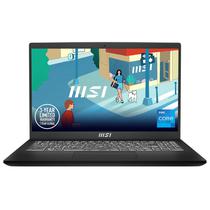 Notebook MSI Modern 15 B12M-454US Intel Core i7 1255U Tela 15.6" / 16GB de Ram / 512GB SSD - Preto (Ingles)