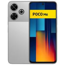 Celular Xiaomi Poco M6 8GB de Ram / 256GB / Tela 6.79" / Dual Sim Lte - Prata (Global)