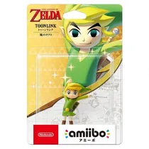 Boneco Amiibo The Legend Of Zelda Of T.W Toon Link