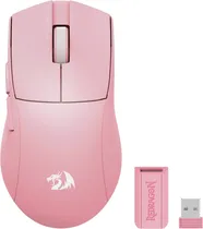 Mouse Gaming Redragon K1NG Pro M916P-PRO-1K 26.000 Dpi Sem Fio - Rosa