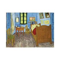 Rompecabezas Clementoni 39616 Vincent Van Gogh Bedroom In Arles 1000 Piezas