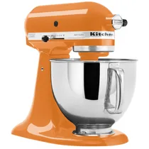 Batedeira Kitchenaid KSM150PSTG 10 Velocidades 300W 4.8L 120V ? Tangerina