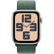 Apple Watch Se 2A Geracao (2024) Caixa de Aluminio Em Starlight Pulseira Esportiva Em Loop Lake Green 40 MM MXEE3LL/A