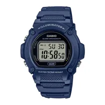 Relogio Masculino Digital Casio W-219H-2A Azul Escuro