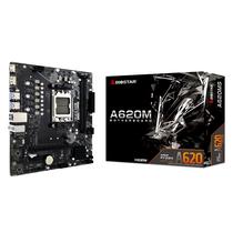 Placa Mae Biostar A620MS Socket AM5 Chipset AMD A620 DDR5 Micro ATX