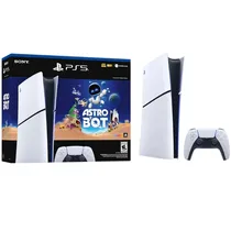 Console Sony Playstation 5 Slim CFI-2015 Digital 1TB SSD Astro Bot Bundle - White/Black