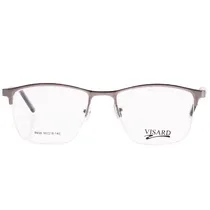 Armação para Óculos de Grau RX Visard 8859 56-18-142 - Prata/Azul Marinho