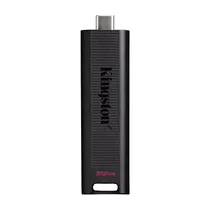 Pendrive Kingston 512GB Type-C 3.2 - Preto (Dtmax/512GB)