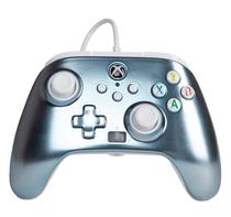 Controle Xbox Powera Enhanced Wired Controller - Metallic Ice (PWA-A-2397)