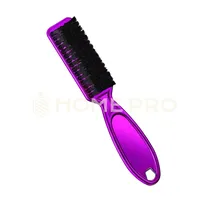 Escova Escovinha de Disfarce para Degradê Limpeza Barbeiro - Roxo