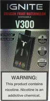Vape Descartável Ignite V300 Dragon Fruit Watermelon 30000 Puffs
