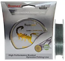 Linha Multifilamento Sumax Scorpion Braid X8 0,20MM 35LB 300M