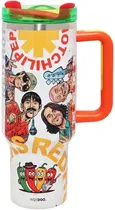 Copo Térmico Weedoo Red Hot Chili Peppers (1.2L) White/Orange