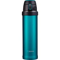 Garrafa Térmica Zojirushi SM-QHE60GK com Alça Flip-And-Go 600ML - Azul Petróleo