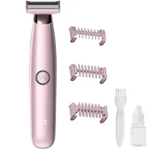 Aparador de Pelos HTC HL-287 Recarregável - Rosa