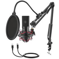 Microfone Fafine T732 Condenser Cardioid Kit Strea USB