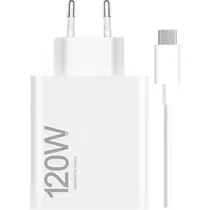 Carregador de Parede Xiaomi Hypercharge MDY-14-Ee USB-A 120 W - Branco + Cabo USB-C