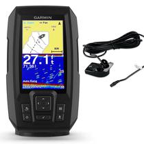 Sonar de Pesca Garmin Striker Plus 4 010-01870-01 Tela de 4.3 com GPS + Transdutor - Preto