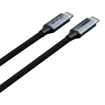 Cabo FTX CT-C160-PU31-CMCM2-AG1 - USB-C/USB-C - 1 Metro - Preto