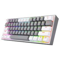 Teclado Redragon Fizz Pro K616-RGB Mechanical (Ingles) - White/Gray