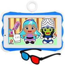 Tablet Ipro SPEED-6 Kids 4G 32GB/2GB Ram de 7" 2MP/2MP - Azul/Branco