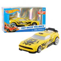 Hot Wheels Fast Racer Pullback Yellow 1753