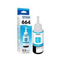 Frasco de Tinta Epson T664 220 70ML - Cyan