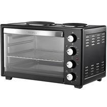 Forno Eletrico Xion XI-HE53 com 2 Queimadores 1600 W 220V - Preto 53L