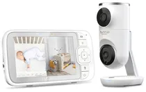 Babá Eletrônica Hubble Nursery PAL Dual Vision + Tela 5.0" Wi-Fi