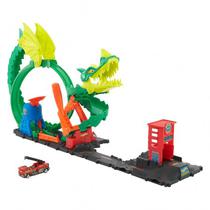 Car Hot Wheels Dragon Drive Firefight Playset 5421