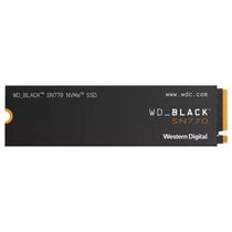 SSD Western Digital WD Black SN770, 1TB, M.2 Nvme, Leitura 5150MB/s, Gravacao 4900MB/s, WDS100T3X0E