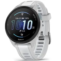 Relógio Garmin Forerunner 165 010-02863-Ad Amoled com GPS/Bluetooth - Cinza/Branco