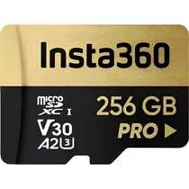 Cartão de Memória Micro SD INSTA360 Pro C10 U3 V30 256 GB (Cinsbavl)