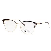 Armacao para Oculos de Grau RX Visard FK1582 54-16-140 C6 - Animal Print/Dourado