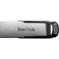 Pendrive Sandisk Z73 Metal Ultra Flair 3.0 128 GB - Prata/Preto (SDCZ73-128G-G46)