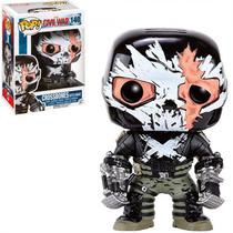 Funko Pop Marvel Captain America Civil War Exclusive - Crossbones (Battle Damage) 140