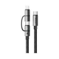 Cable Mcdodo CA-0450 2 En 1 1.2M Negro