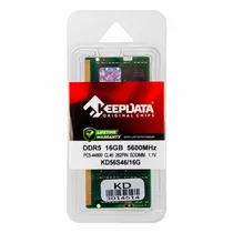 Memoria Ram Keepdata 16GB DDR5 5600MT/s para Notebook -KD56S46/16G