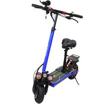 Patinete Eletrico Scooter Keen S10 Assento/500W/40KM/H - Blue