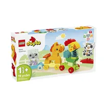 Juguete de Construcción Lego Duplo Animal Train 10412 19 Piezas