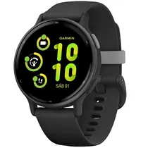 Relogio Garmin Vivoactive 5 010-02862-5A com GPS/Wi-Fi - Preto
