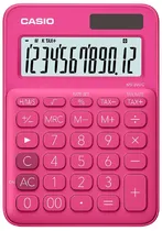 Calculadora Casio MS-20UC-RD (12 Dígitos) - Fúcsia