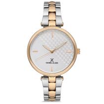 Relogio Feminino Daniel Klein DK.1.12556-5 Premium  Prata/Ouro