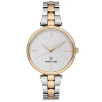 Relógio Feminino Daniel Klein DK.1.12556-5 Premium – Prata/Ouro