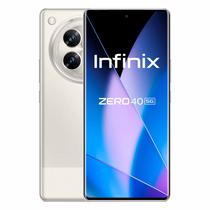 Smartphone Infinix Zero 40 X6861 5G 512GB 12GB Ram Dual Sim Tela 6.78" NFC - Branco