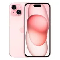 Apple iPhone 15 128GB LL Tela Super Retina XDR 6.1 Dual Cam 48+12MP/12MP Ios 17 Pink - Swap 'Grade B' (Esim)(1 Mês Garantia)