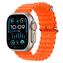 Relogio Inteligente Smartwatch Mannatech M9 Ultra Mini 41MM com Bluetooth - Laranja