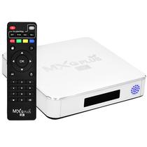 Receptor TV Box MXQ Plus 5G 8K / Ultra HD / 512GB / 128GB / Wifi / USB / HDMI - Branco